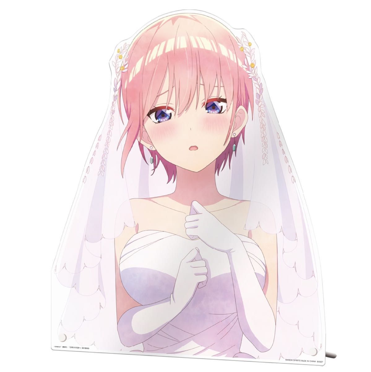 一番くじ 五等分の花嫁 バストアップアクリルボード 4種セット 一花 二