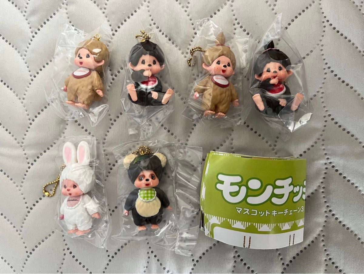 モンチッチ マスコットキーチェーン3 全6種セット ガチャ｜Yahoo