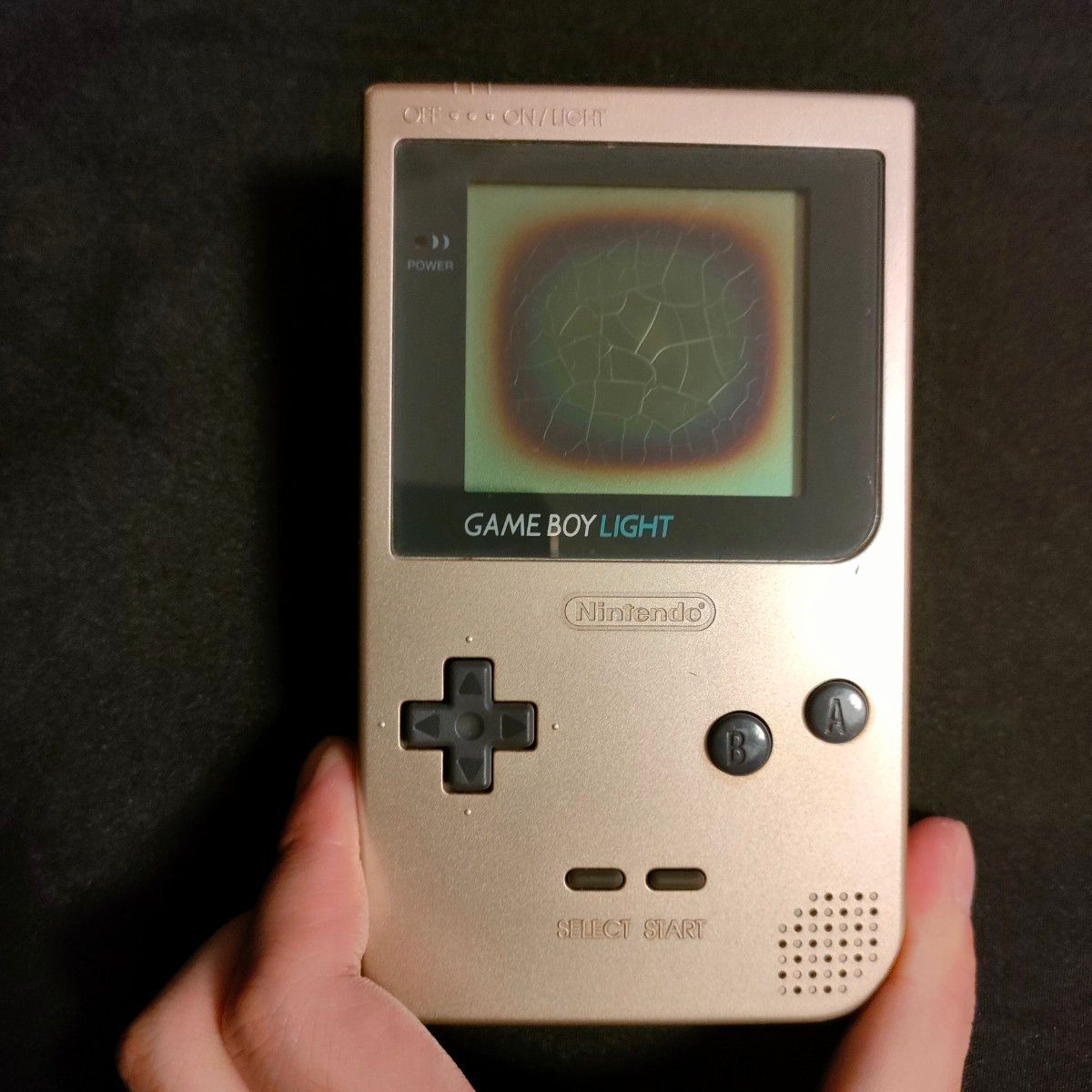 良品 画面難】 ゲームボーイライト ゴールド｜Yahoo!フリマ（旧PayPay