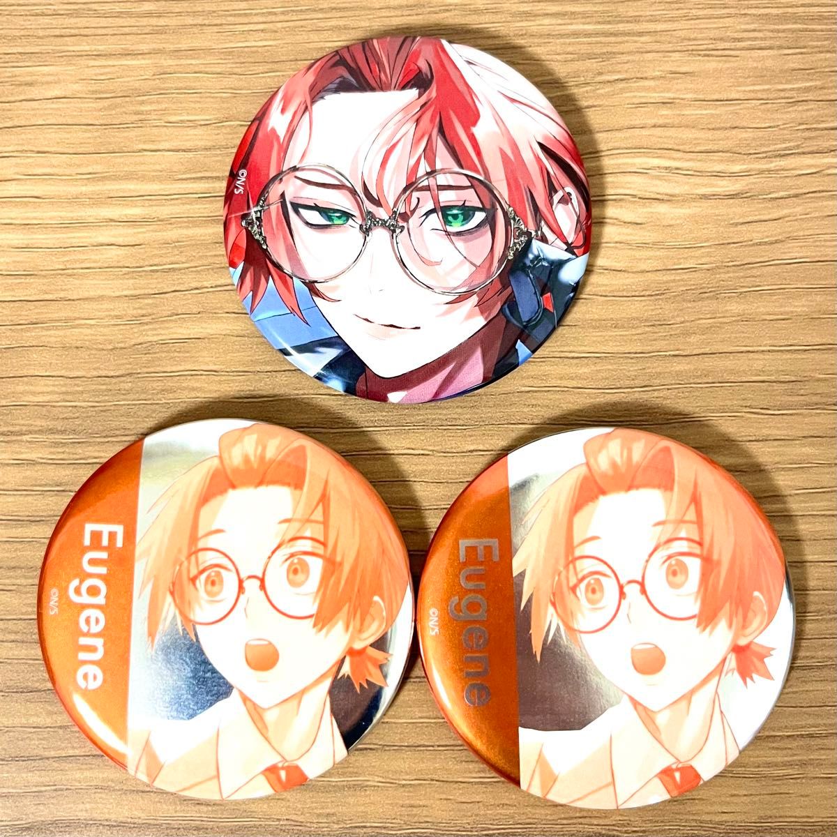 ファントムバスターズ メタル缶バッジ ホログラム缶バッジ 是岸遊人