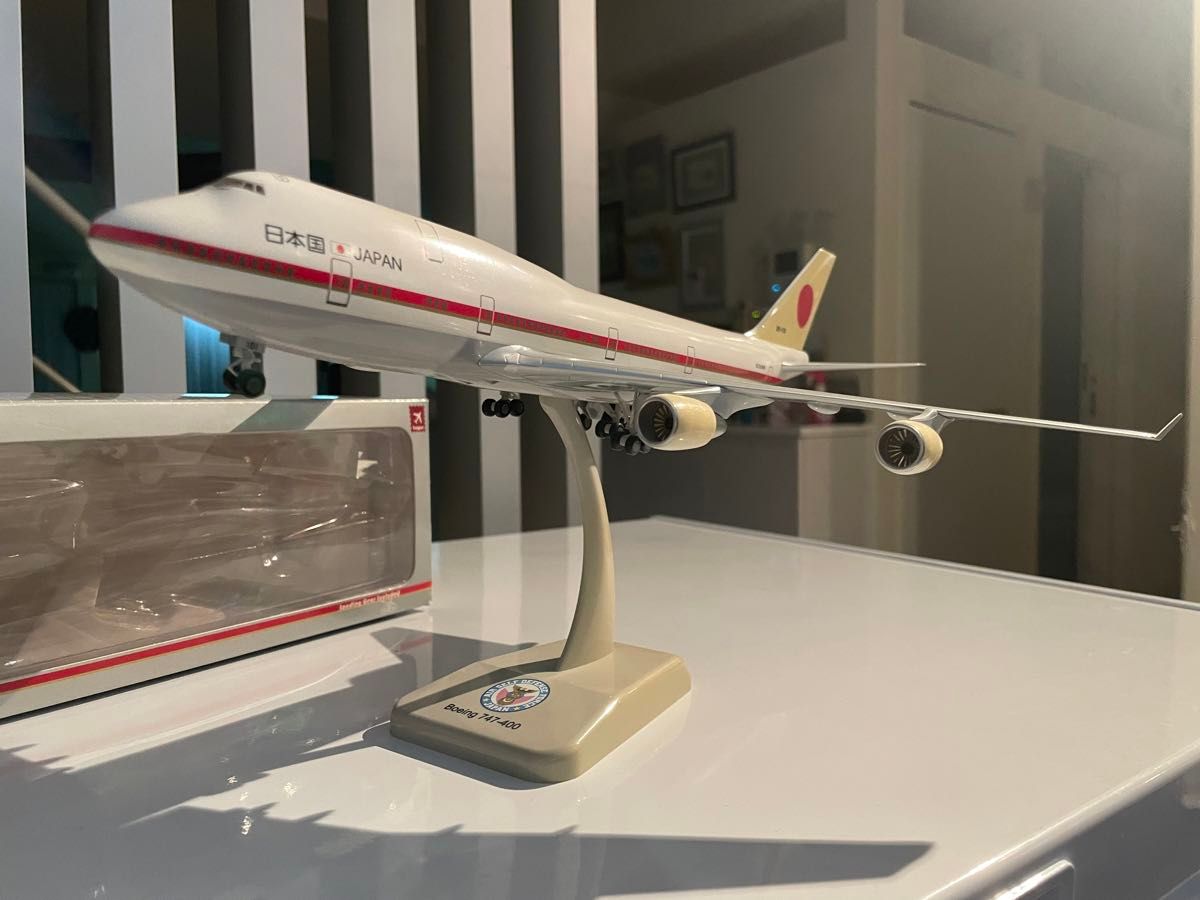 BOEING ボーイング 747-400 日本国政府専用機 JAL 1/200 模型｜Yahoo