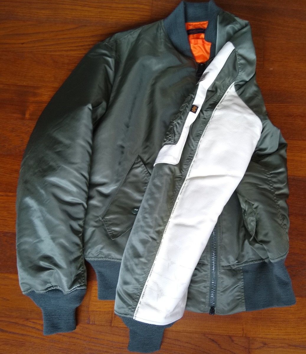 藤原ヒロシ ジョニオ愛用 アンダーカバー フラグメント ma-1