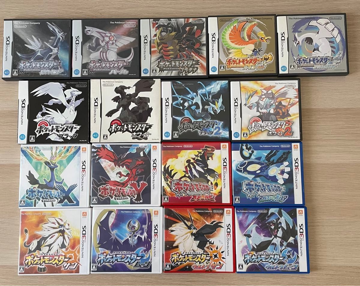 ポケモンDS 3DSソフト計17本セット｜Yahoo!フリマ（旧PayPayフリマ）