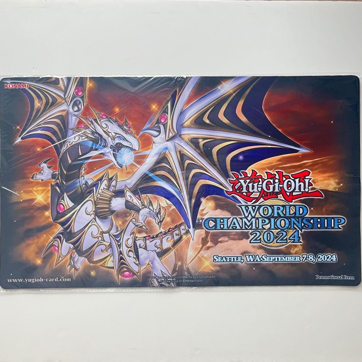 遊戯王 WCQ2024 中国 世壊 プレイマット 未開封 遊戯王 WCQ2024 中国