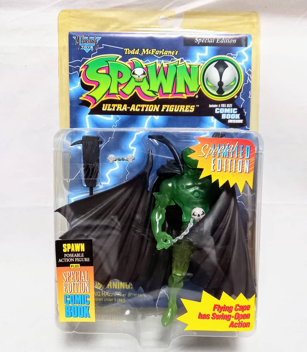 未開封 クリア スポーン アクションフィギュア アメコミ SPAWN