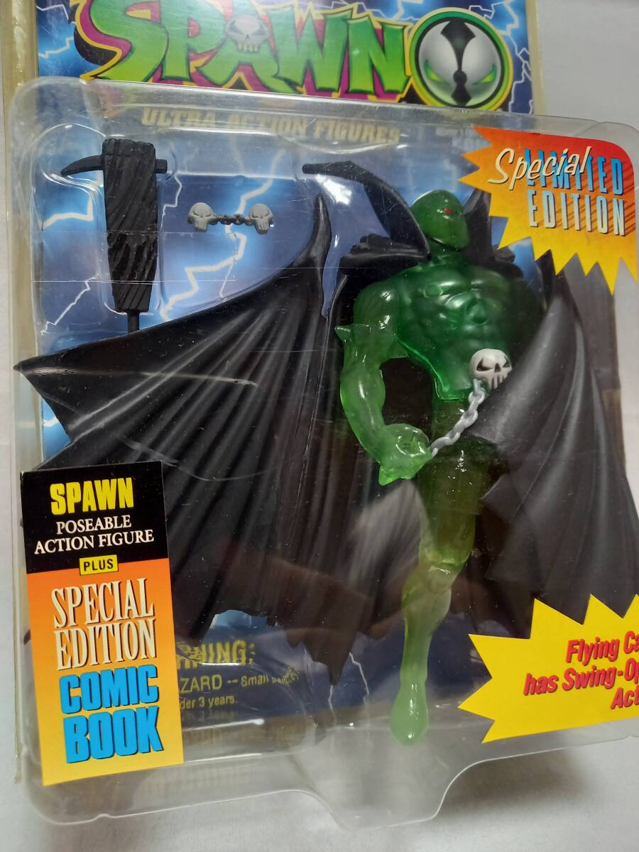 未開封 クリア スポーン アクションフィギュア アメコミ SPAWN