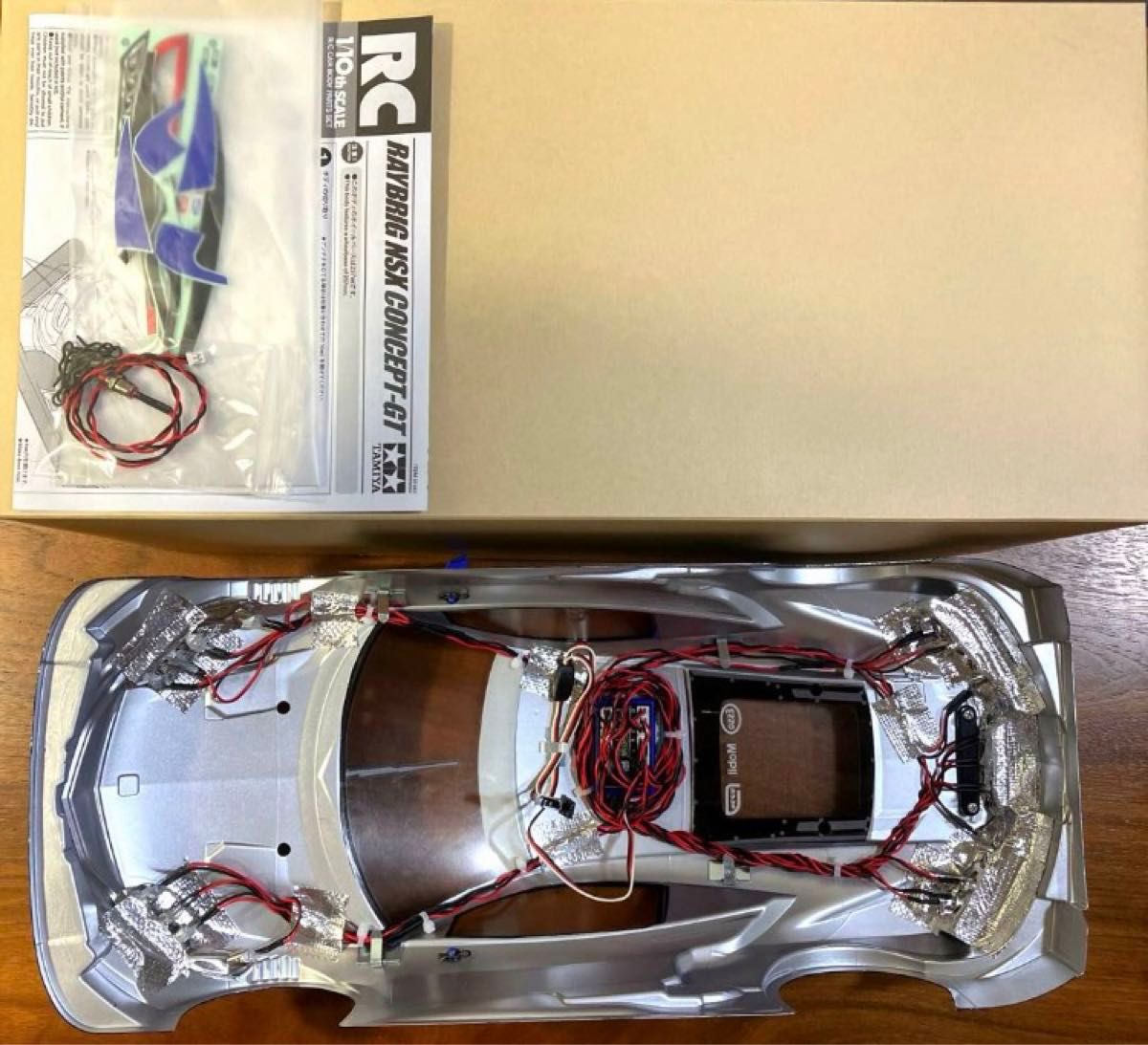 電飾付き SP 1563 RAYBRIG NSX CONCEPT-GT スペアボディセット 51563