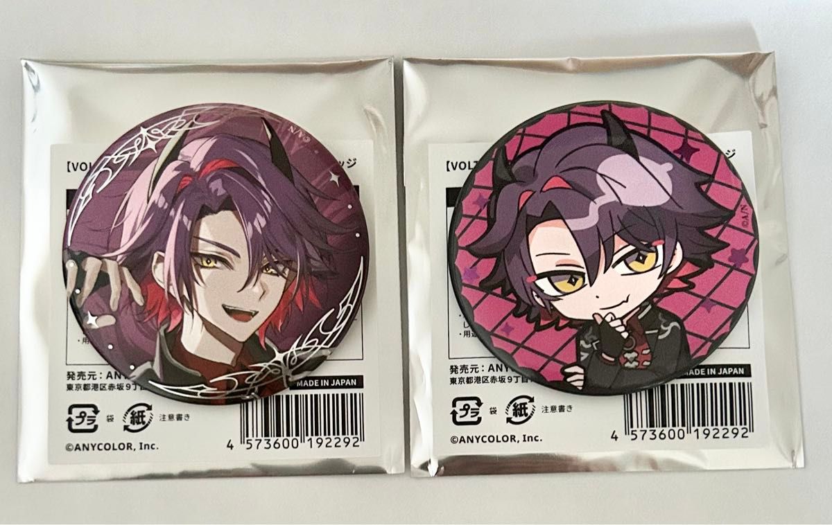 にじさんじ VOLTACTION Angel＆Devil 缶バッジ 渡会 雲雀｜Yahoo