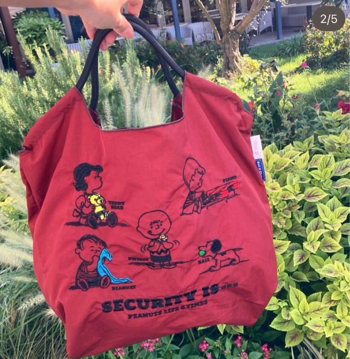 西宮阪急限定 ボールアンドチェーン スヌーピー PEANUTS エコバッグ