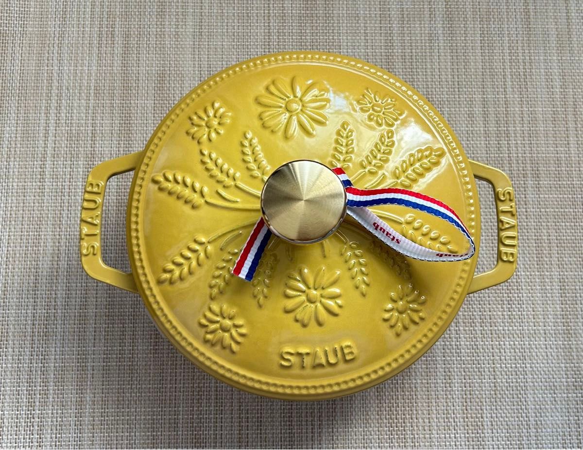 ストウブ Wa-NABE マーガレット S シトロン16cm ブラスノブ｜Yahoo