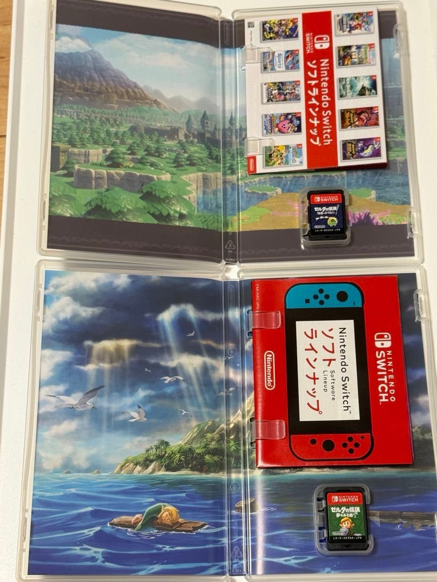 Switch】 ゼルダの伝説 知恵のかりもの 夢をみる島 二本セット｜Yahoo