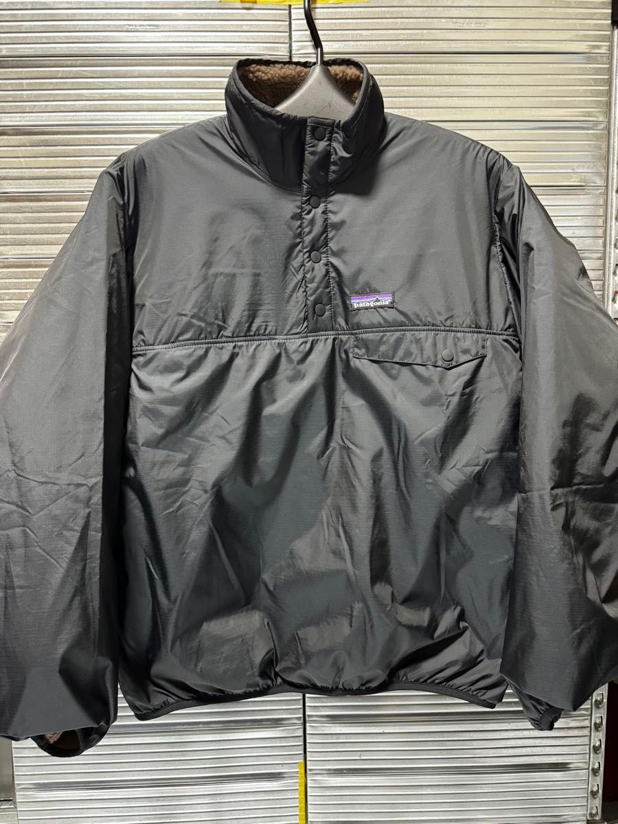 パタゴニア patagonia reversible snap-t グリセード ブラウン