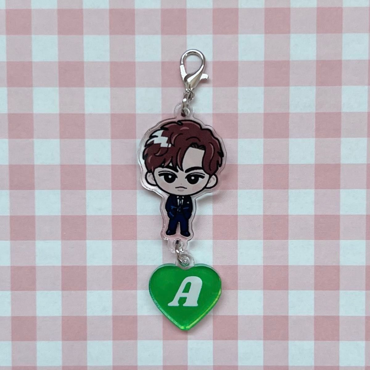 ハート型イニシャルチャーム 阿部亮平くん｜Yahoo!フリマ（旧PayPay