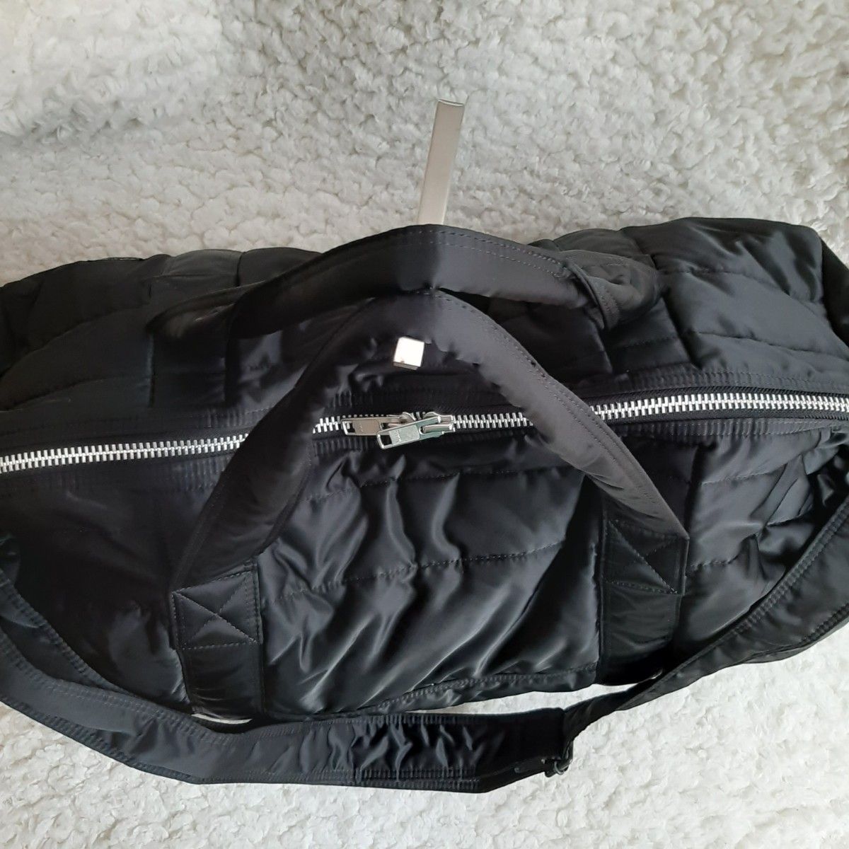 極美品】ポーター タンカー ボストンバッグ ブラック 2way ドラム型 M