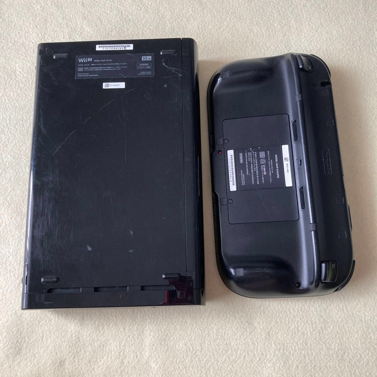 動作確認済】Wii U 本体・パッドセット 32GB ジャンク扱い Nintendo