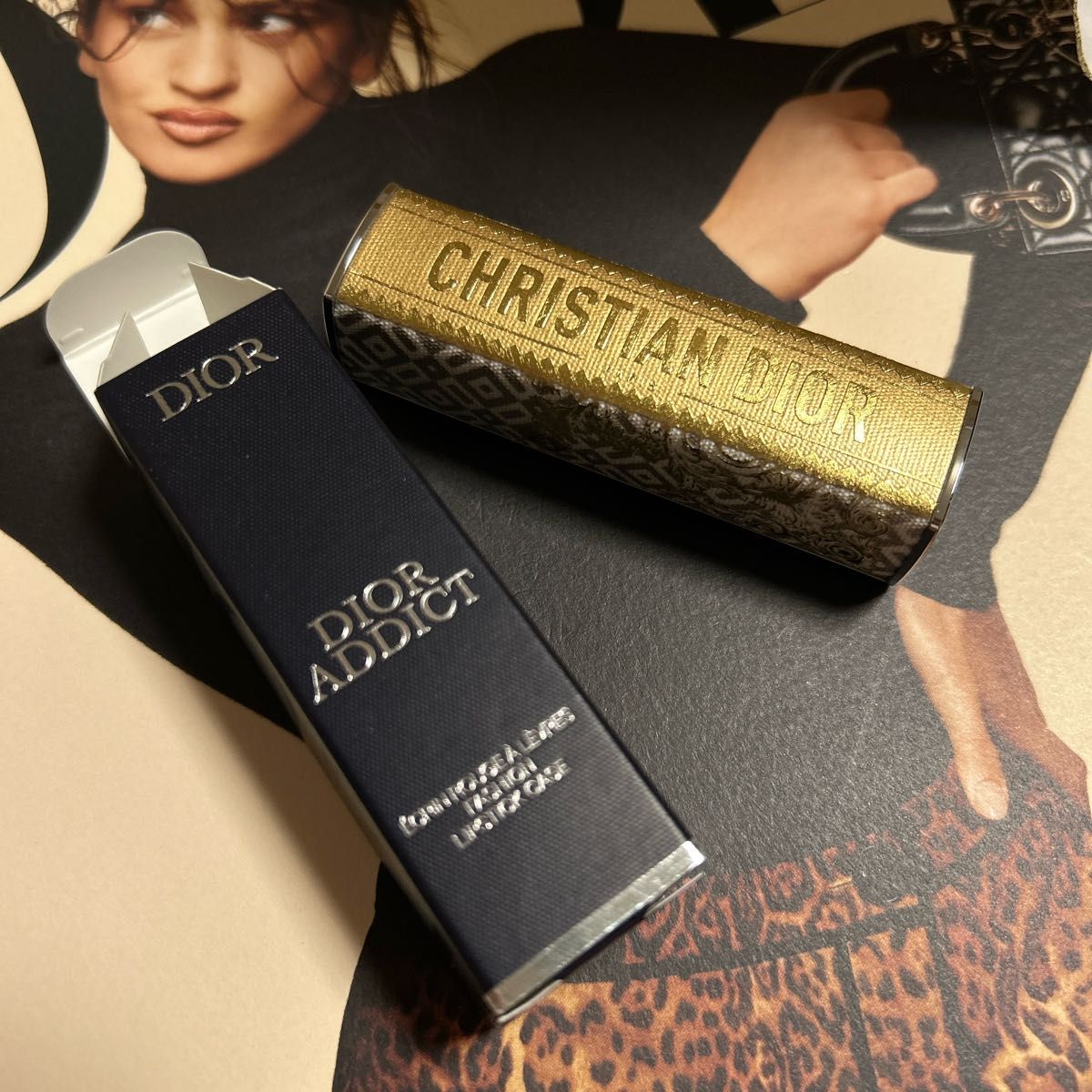 ディオール アディクト リップケース ベルサイユ宮殿 フルールドリス柄