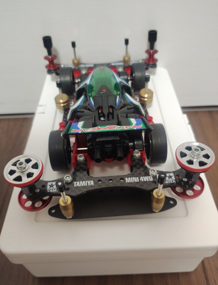 ミニ四駆 完成品 完成車 VZシャーシ B-MAX仕様 レイスピアー｜Yahoo