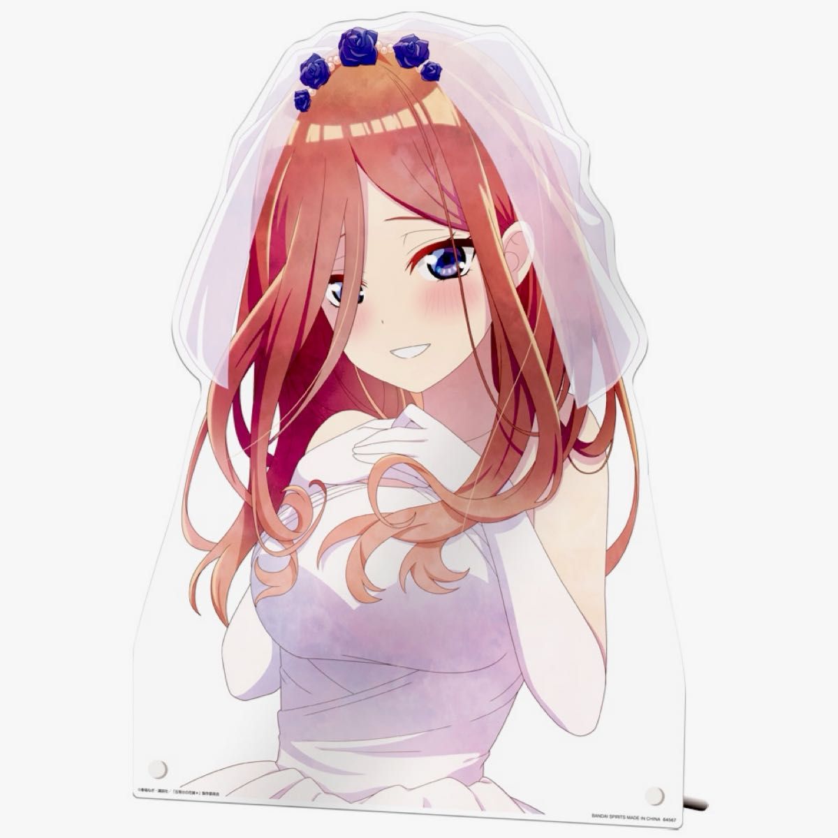 バストアップアクリルボード 中野三玖ウェディング】一番くじ 五等分の