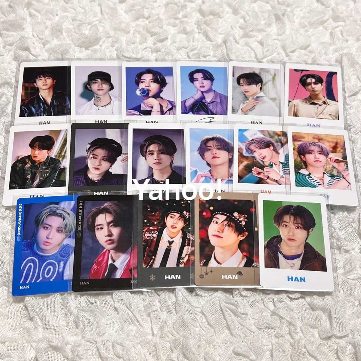 価格相談× Stray Kids スキズ ハン 歴代 フォトカード 17枚 セット