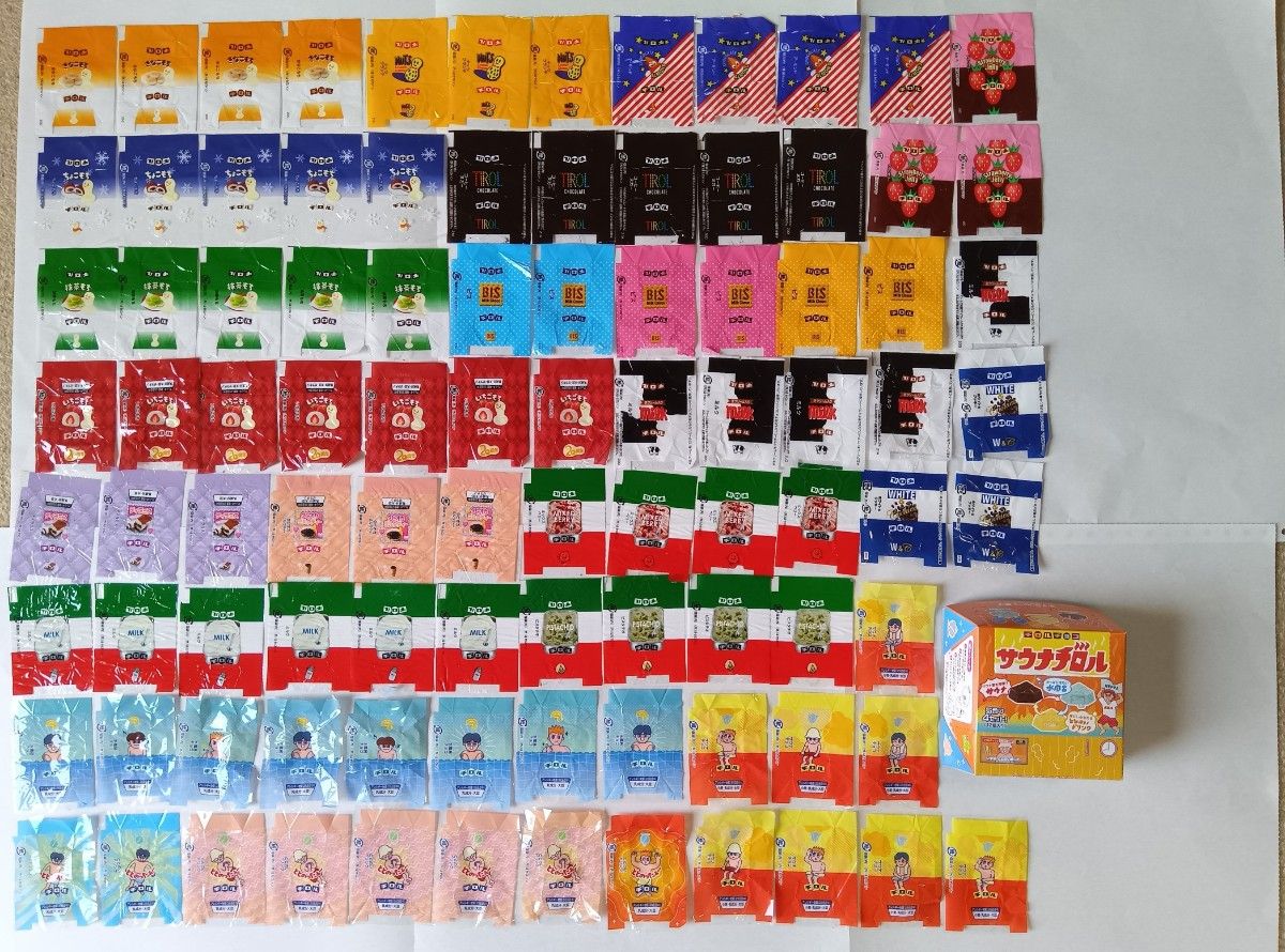 チロルチョコ 包み紙 94枚 管理番号1｜Yahoo!フリマ（旧PayPayフリマ）