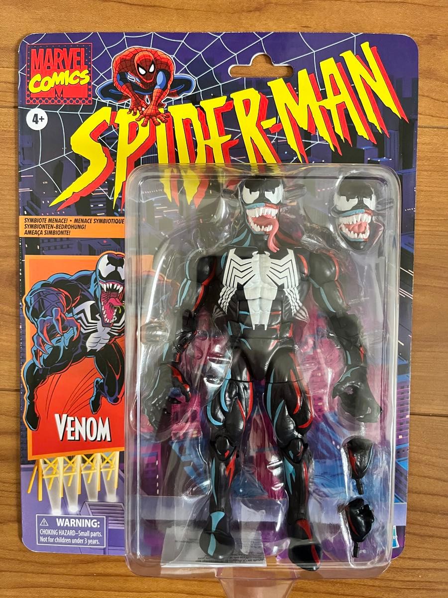 マーベルレジェンド スパイダーマン & カーネイジ VHSパッケージ +