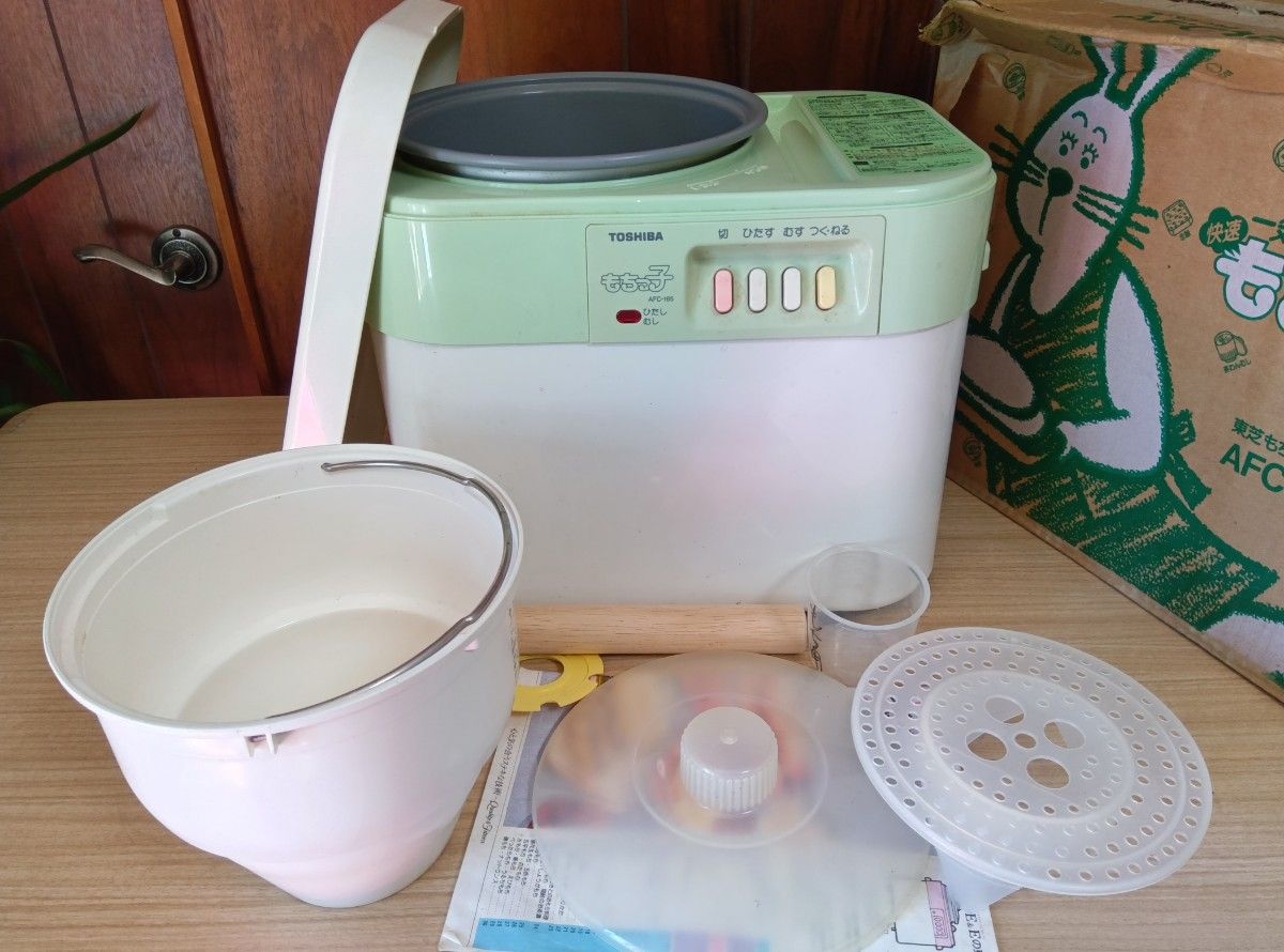 TOSHIBA 餅つき機 AFC-165 もちっ子 調理器具 もちつき機 東芝｜Yahoo