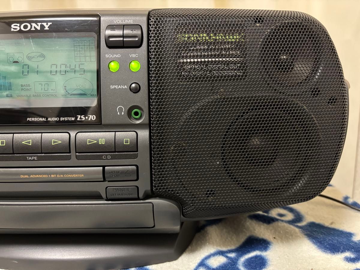 SONY ZS-70 修理品 ソナホーク CDラジカセ｜Yahoo!フリマ（旧PayPay