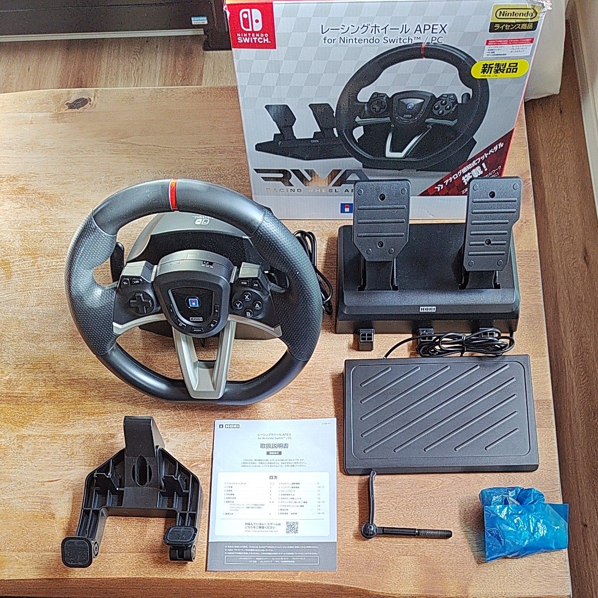レーシングホイール APEX for Nintendo Switch/PC NSW-429｜Yahoo