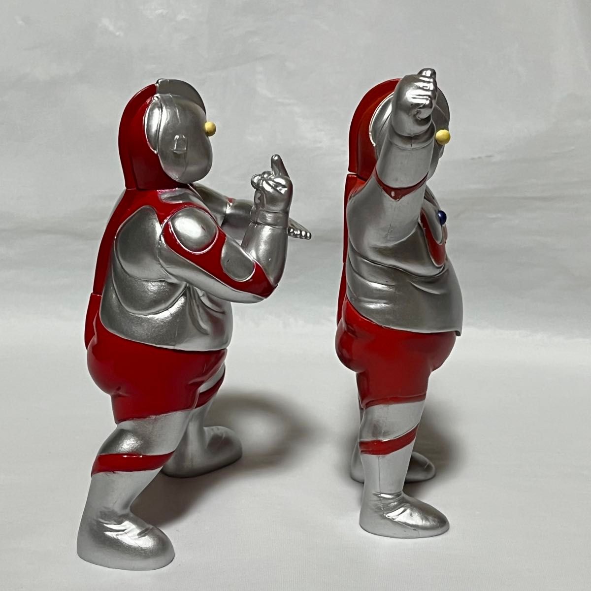 新品】デブトラマン ファットラマン フィギュア2体 ぽっちゃり 特撮