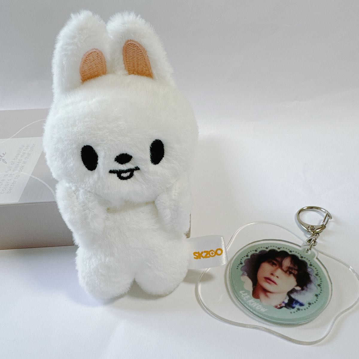 スキズー skzoo リービット リノ マグネットぬいぐるみ キーリング