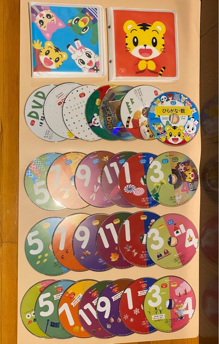 しまじろう こどもちゃれんじ DVD 19枚+サンプル7枚+英語サンプル2枚