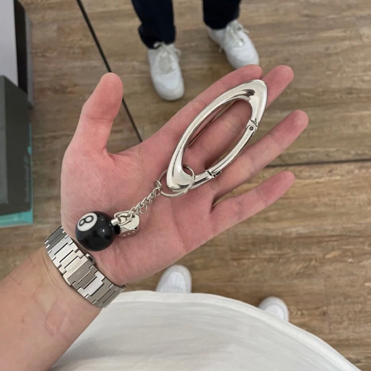 オークリー OAKLEY カラビナ キーホルダー ストラップ キーチェーン