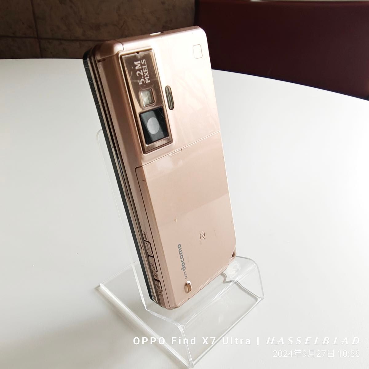 レア ガラケー FOMA docomo SH-04A ピンクゴールド SHARP キーボード