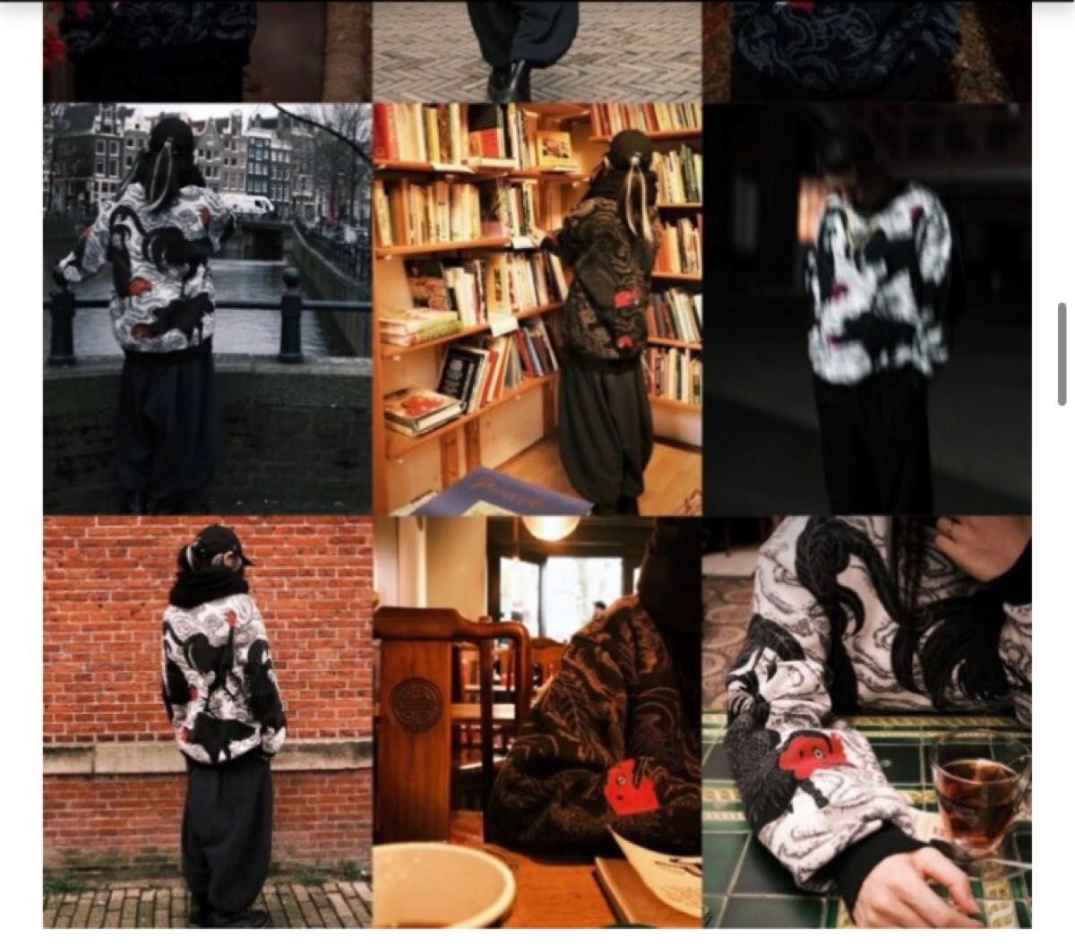 舐達麻 GAKKIN x BUDSPOOL 渦軍鶏 COTTON KNIT JACQUARD SWEATER 新品