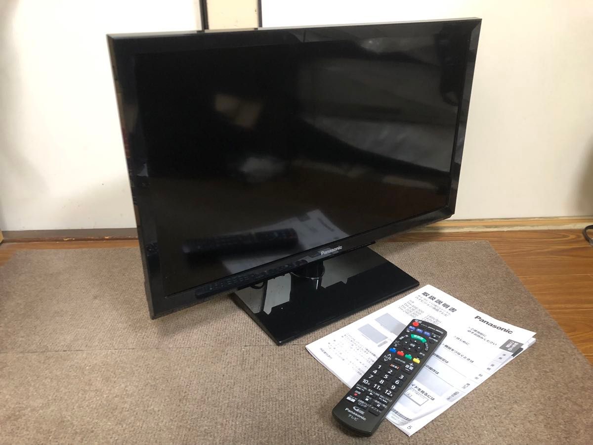 動作美品】パナソニック 液晶テレビ VIERA 24インチ TH-24E300 2018年