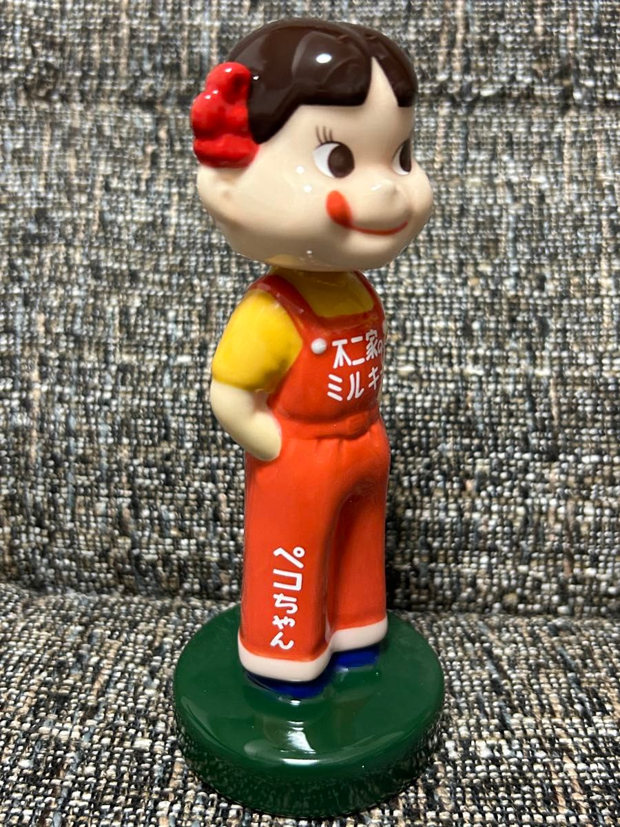 不二家 ペコちゃん 首振り人形 復刻版 【1959年頃のペコちゃん人形