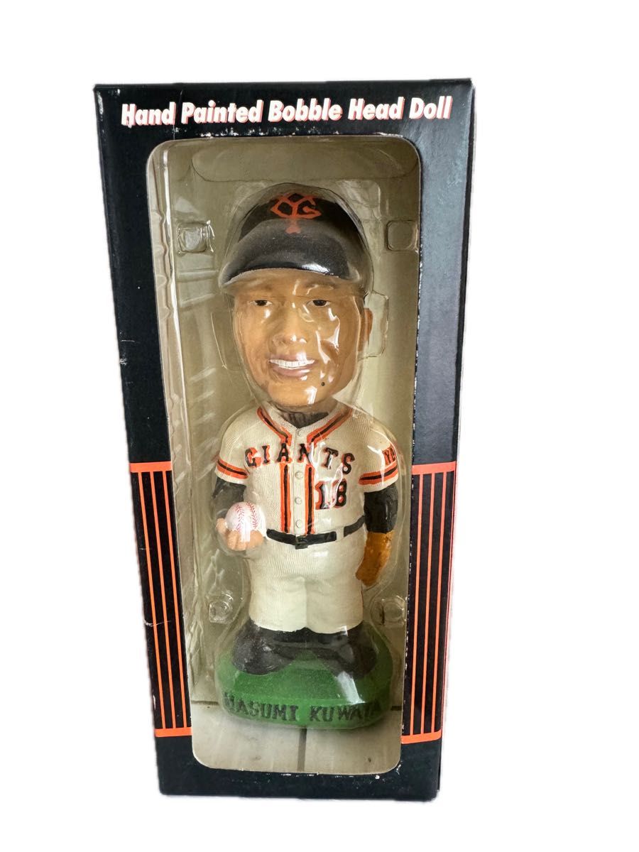 元読売ジャイアンツ 桑田真澄 フィギュア ボブルヘッドフィギュア 首