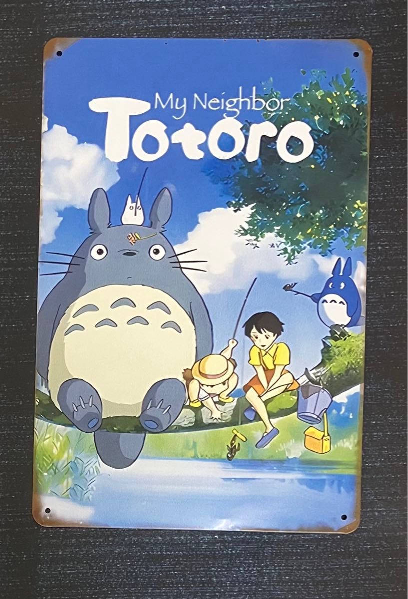 となりのトトロ ブリキ看板 インテリア ジブリ｜Yahoo!フリマ（旧