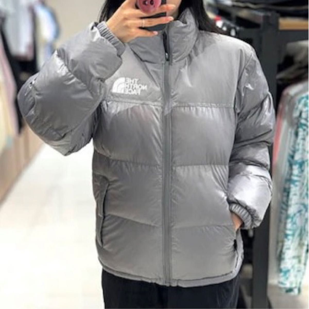 韓国限定】THE NORTH FACE NUPTSE ヌプシ グレー S｜Yahoo!フリマ（旧