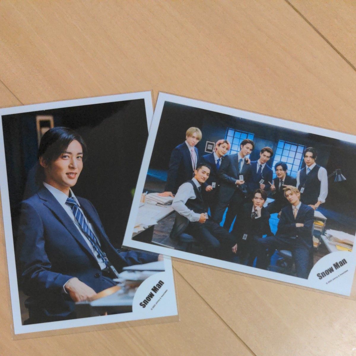 45 【美品】目黒蓮 公式写真 snowman スノーマン オフショット