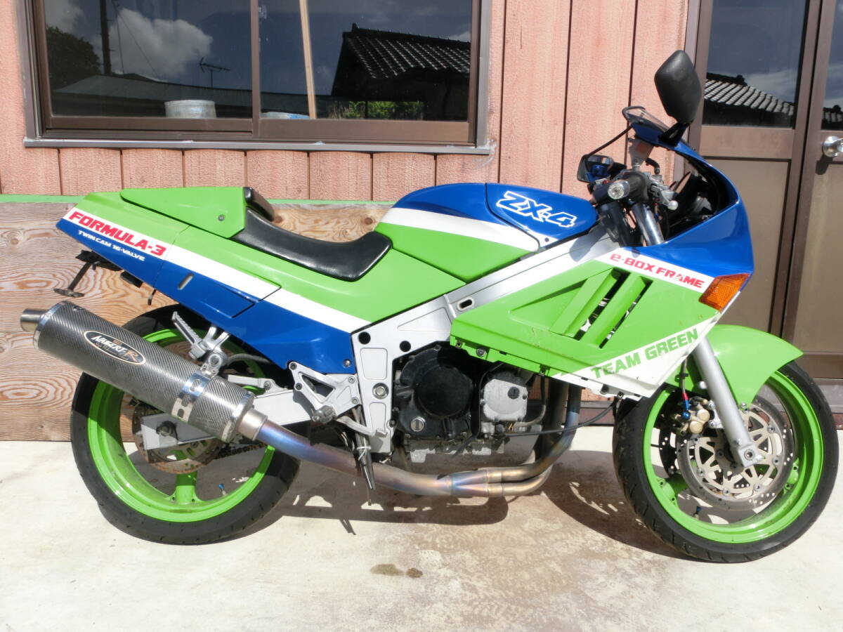 Yahoo!オークション - kawasaki カワサキ ZX-4 ZX400G バイク 現状 書