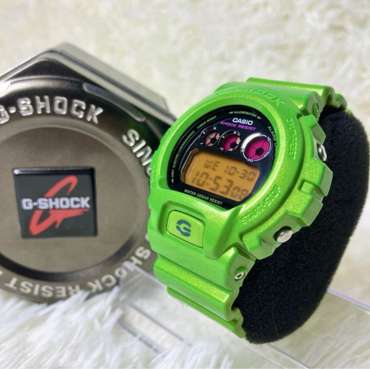 美品】 【希少カラー】CASIO G-SHOCK DW-6900NB-3JF メタリック