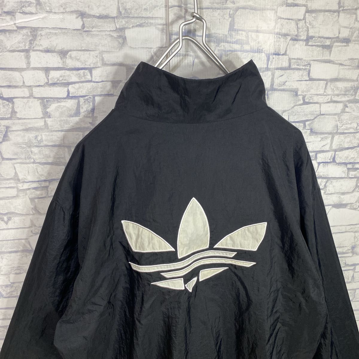 adidas アディダス トレフォイル刺繍ロゴ バックロゴ ナイロン