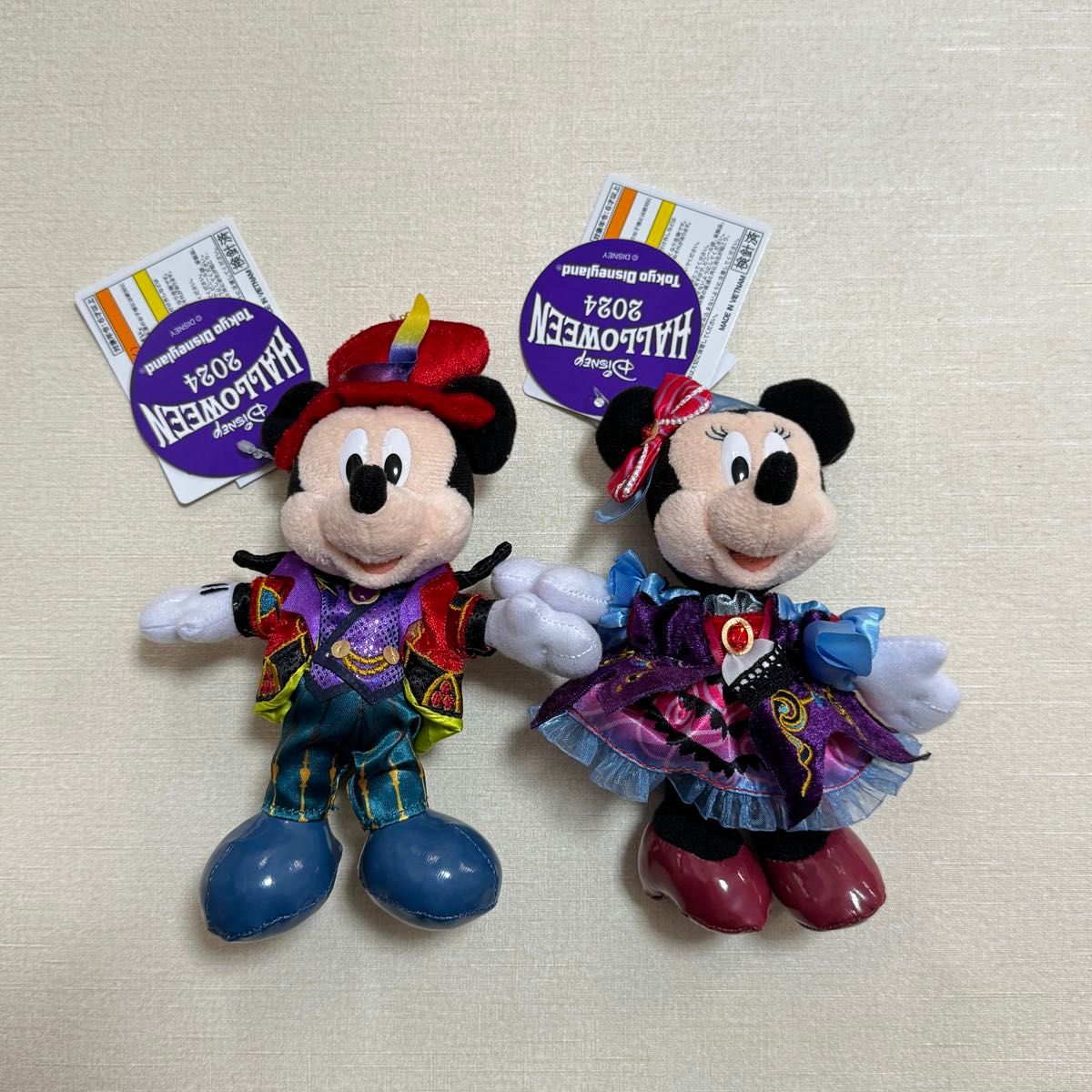 ディズニー ハロウィン ミッキー ミニー ぬいぐるみバッジ ぬいば