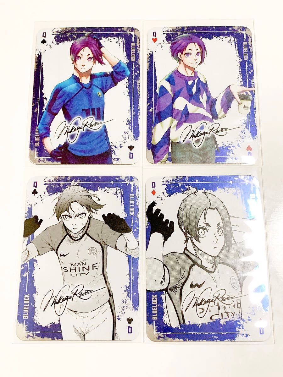 ブルーロック 公式サイン入りトランプ 御影玲王｜Yahoo!フリマ（旧