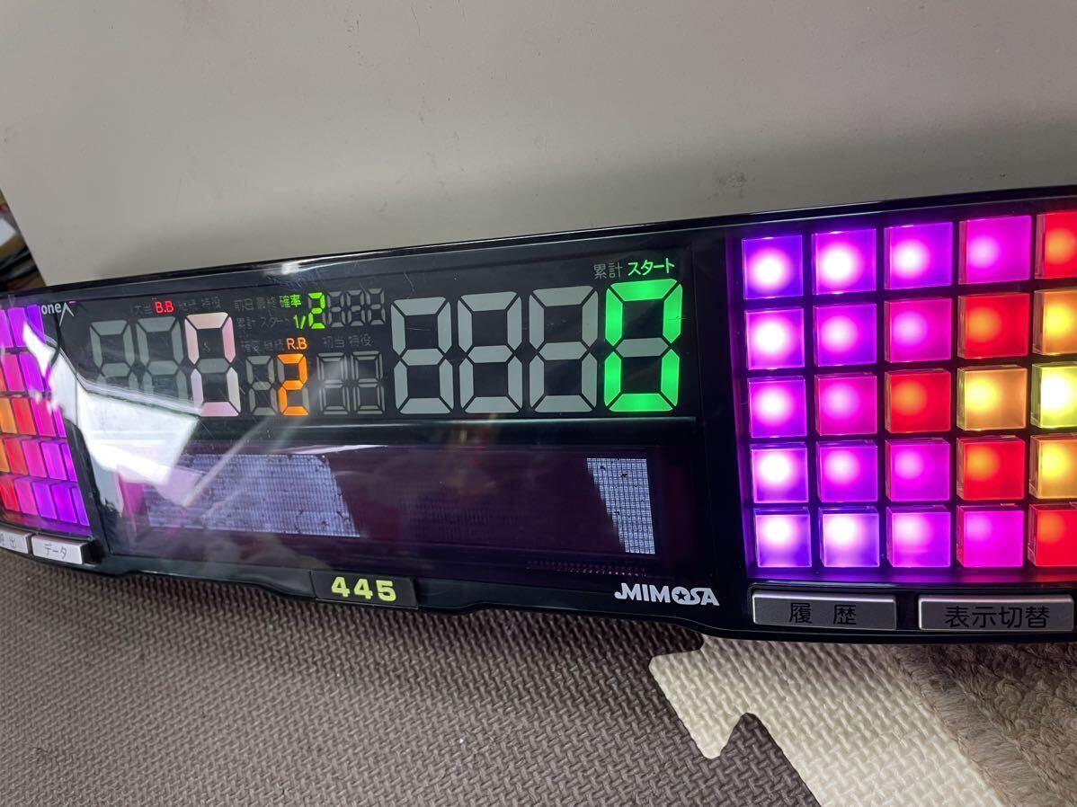 送料込みone Aミモザぱちすろ用データカウンターリモコン無しで簡単