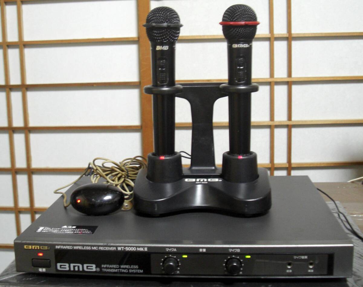 ☆WT-5000 +WM600 赤外線方式 ワイヤレスセット 夢☆WT-5000 +WM600 BMB☆