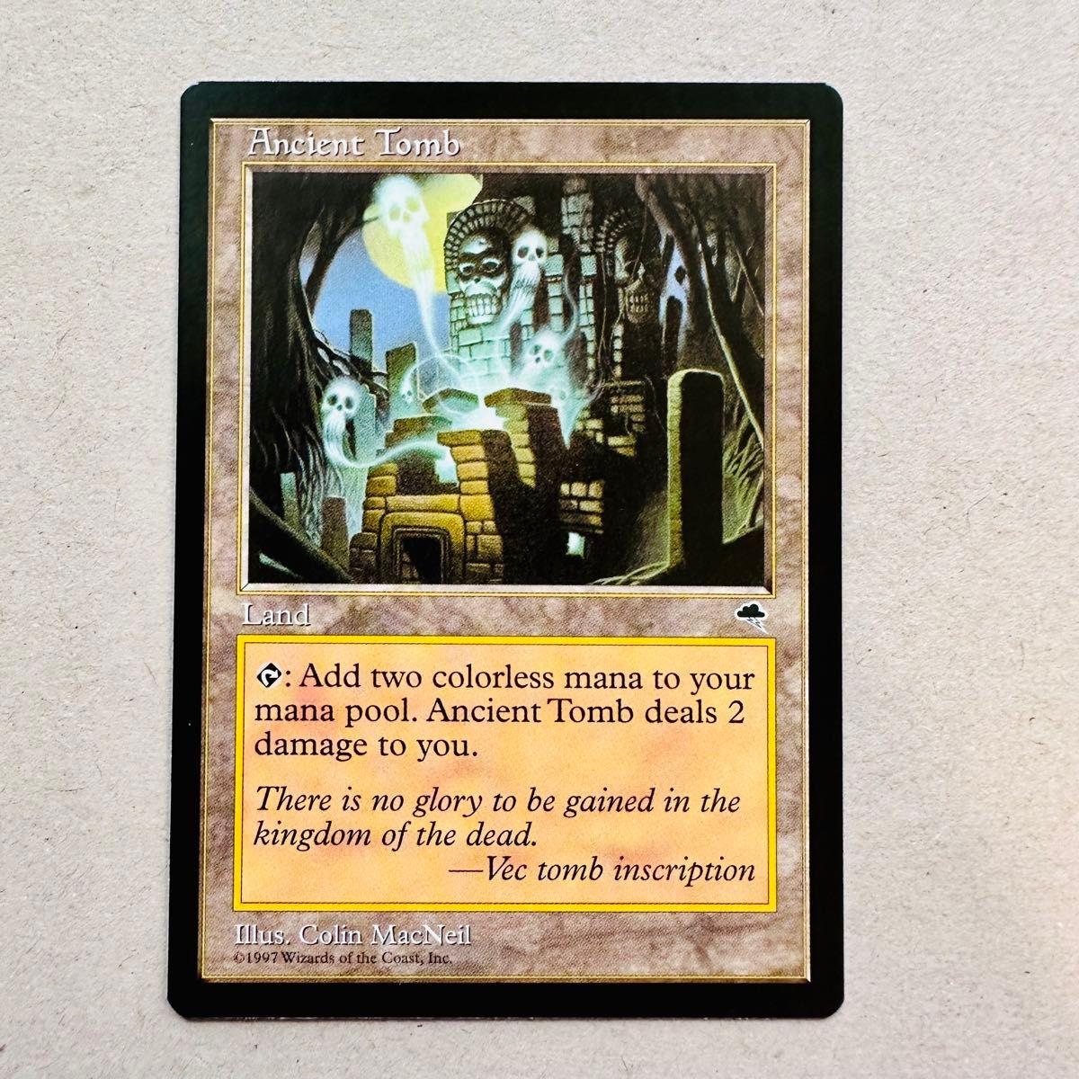 き*る様 古えの墳墓 英語版foil 2枚セット MTG 古えの墳墓 日本語