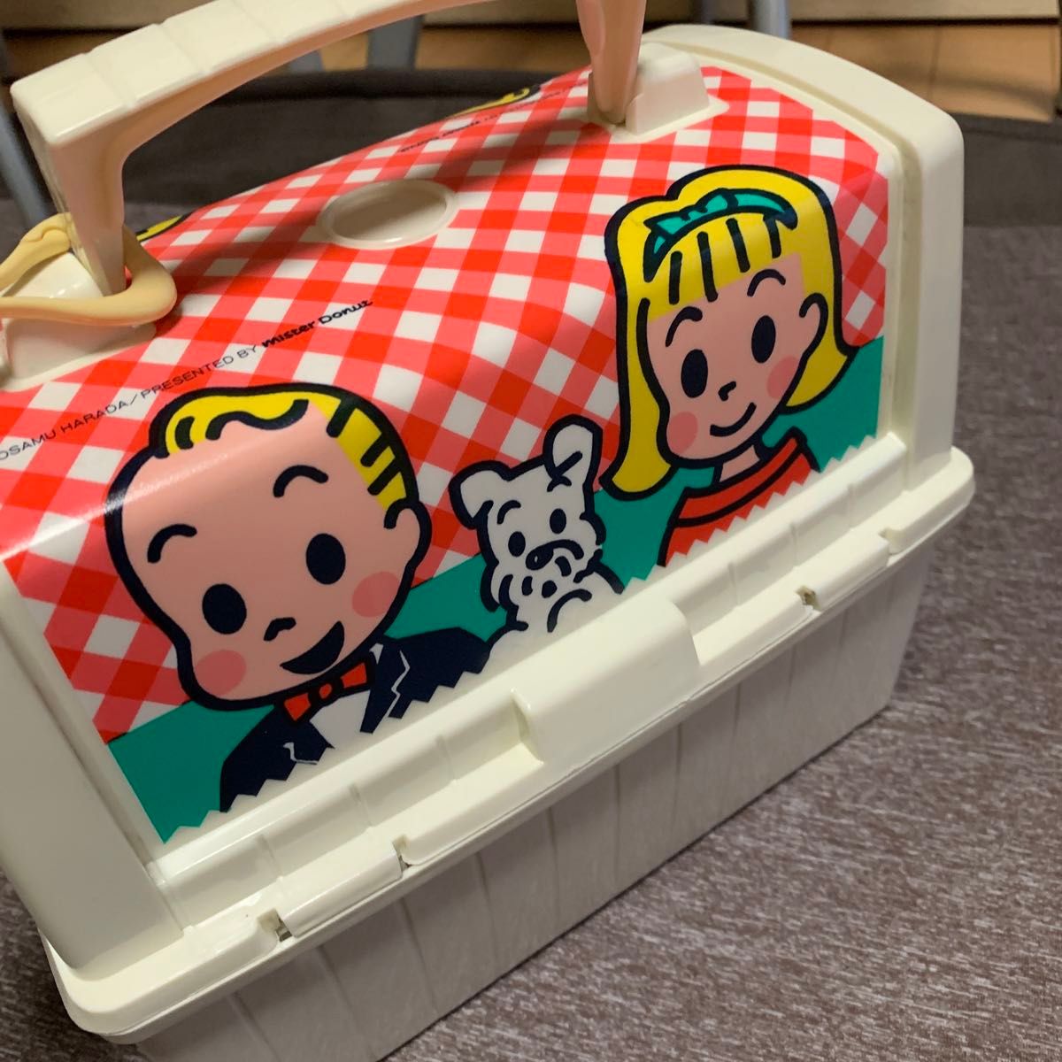 未使用 オサムグッズ ランチボックス 元気が出るBOX ミスド 昭和レトロ
