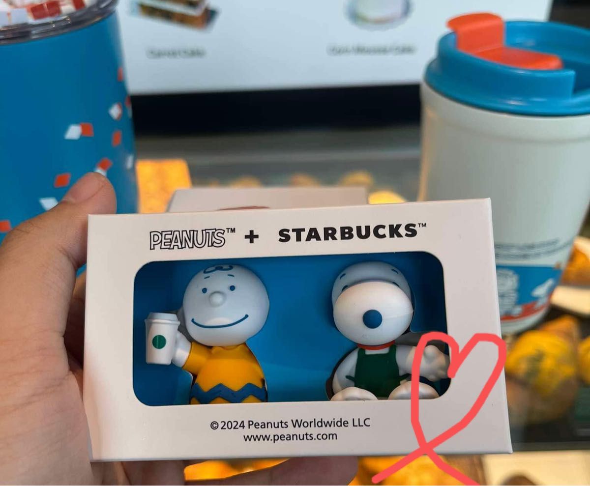 海外 スターバックス ピーナッツ スヌーピー ストッパー キャップ
